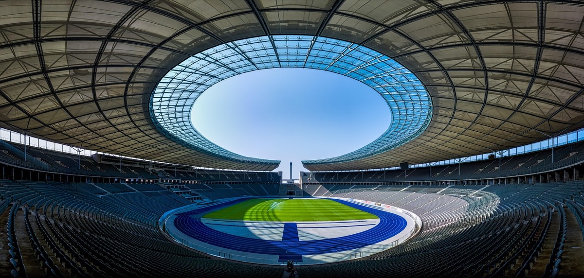 パラオのサッカー場